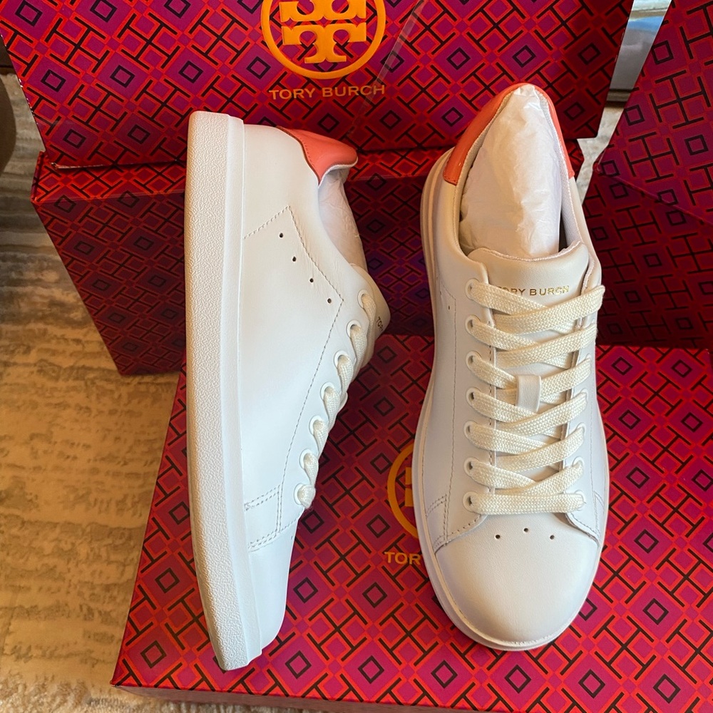 Tory Burch Howell Court Sneakers - Picture 8 of 9